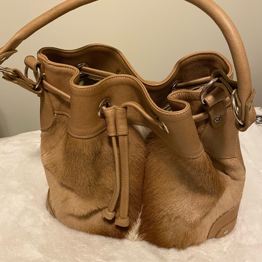 Authentic Spring Bok Drawstring Purse-NWOT